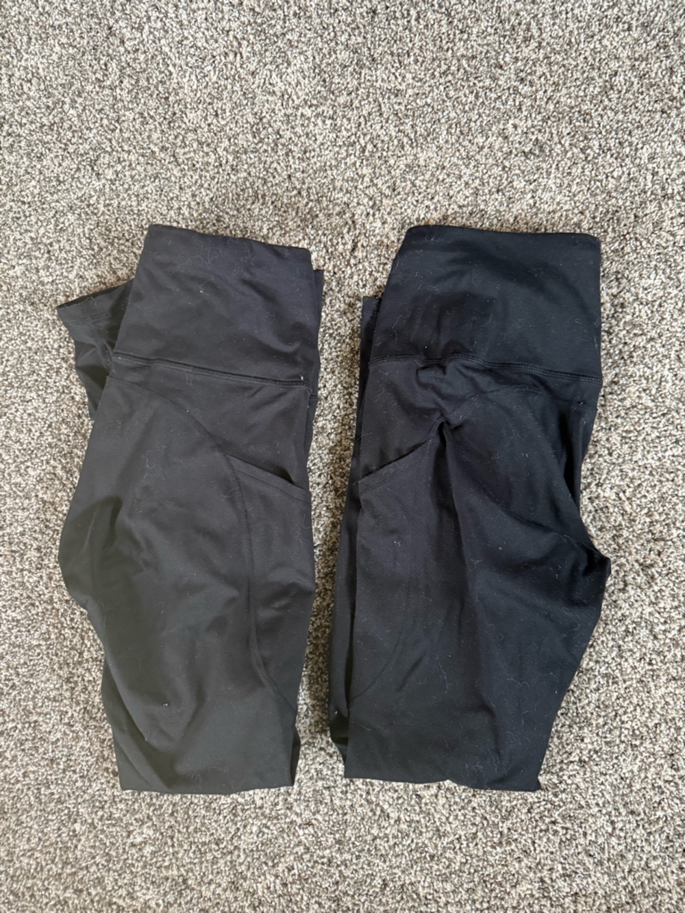 THE GYM PEOPLE Women’s Thick High Waist Yoga Pants with Pockets Size Small